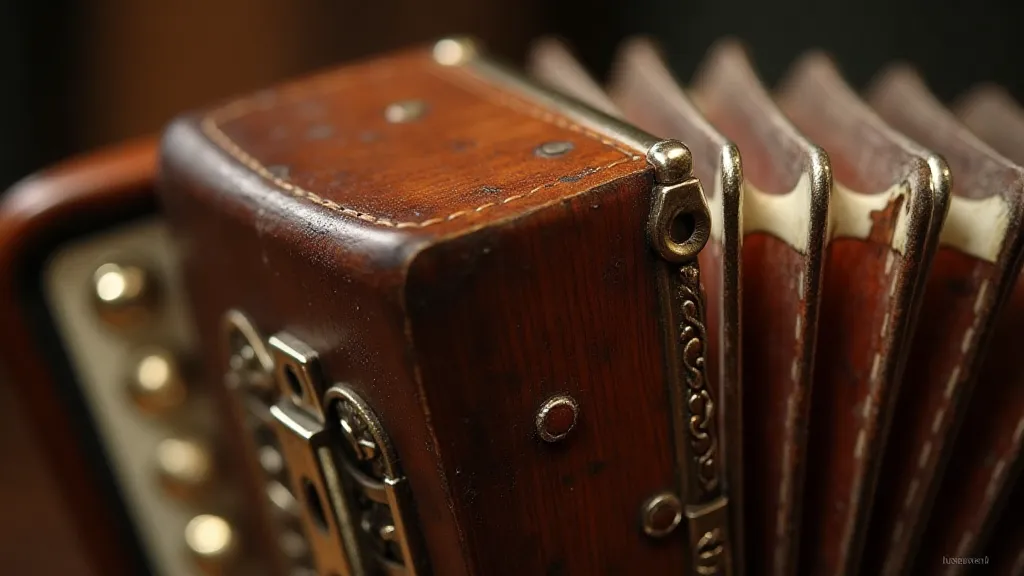 Antique Accordion Detail