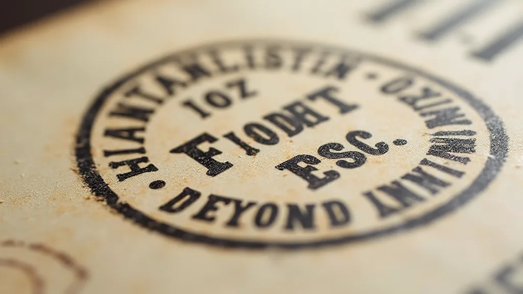 Detailed view of a vintage FDC cancellation